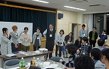 宮城県聴覚障害学生の会アピールの様子