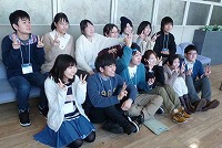 研修会参加者学生の集合写真