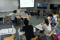 ロールプレイとそれを観察する学生