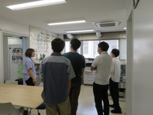 しょうがい学生支援室にて