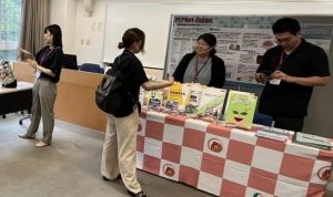 PEPNet-Japan活動紹介展示の様子
