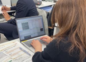 セミナー 演習の様子